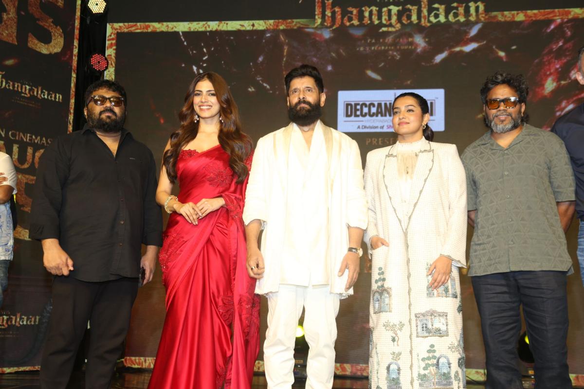 Vikram: Thangalaan Movie Pre Release Event Photos1