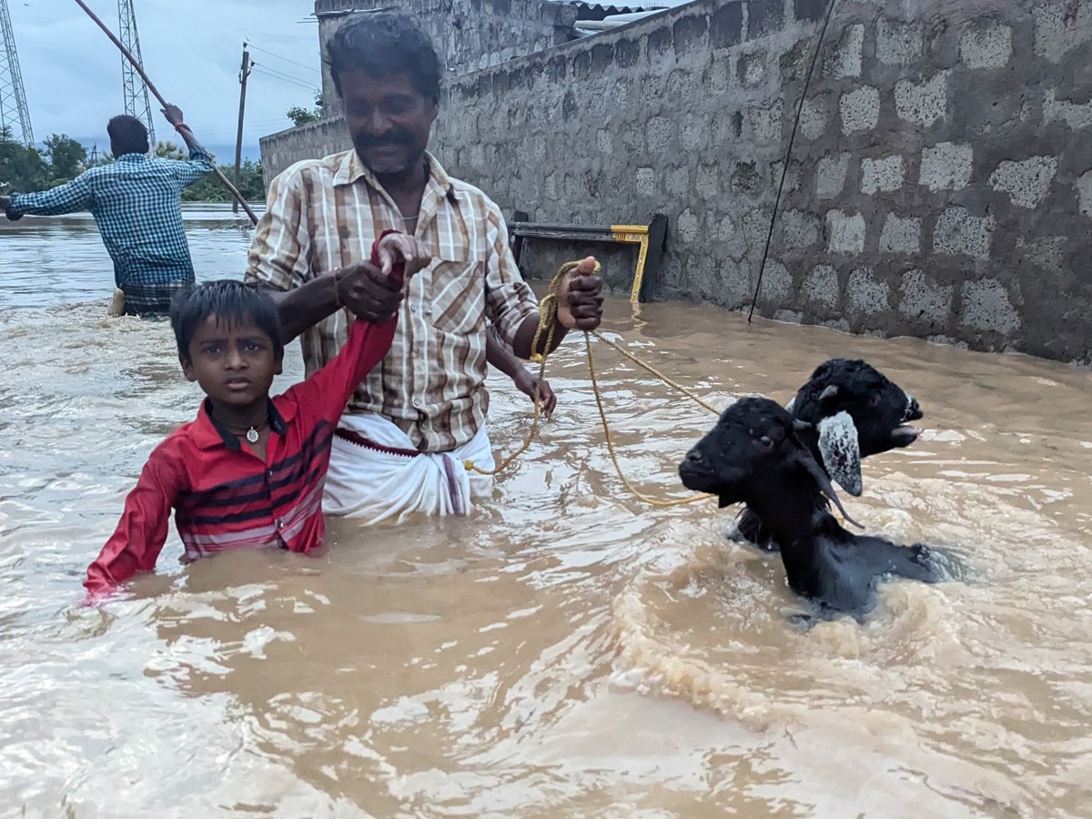 Heavy Rains And Floods In Vijayawada Photos Viral22