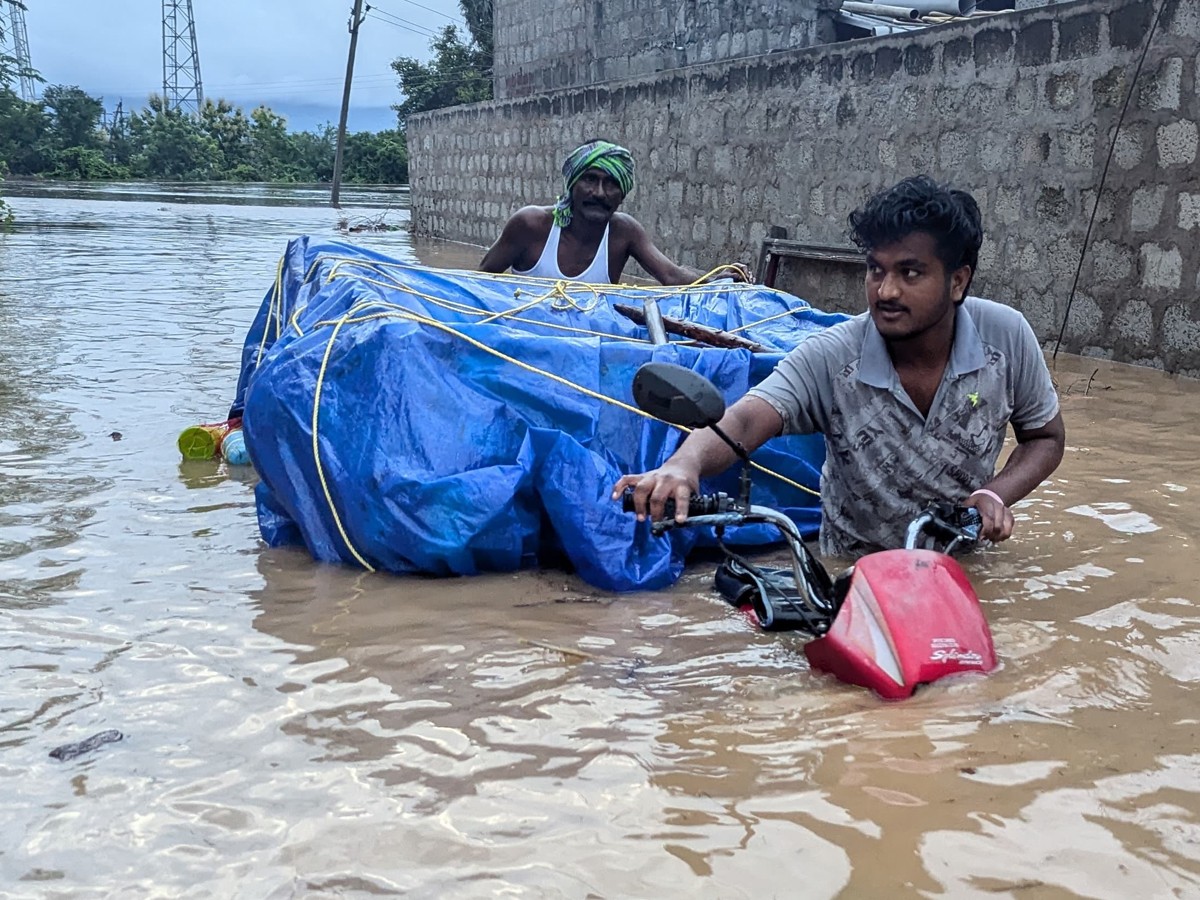 Heavy Rains And Floods In Vijayawada Photos Viral27