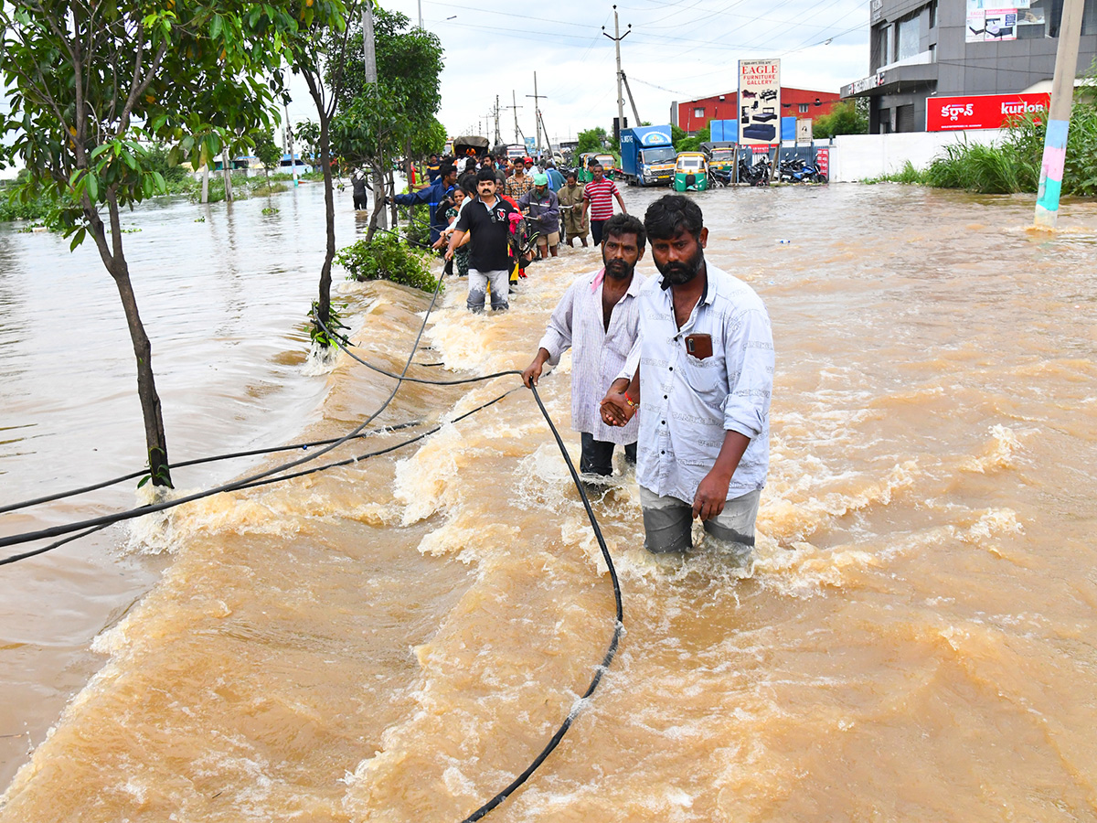 vijayawada Heavy floods today30