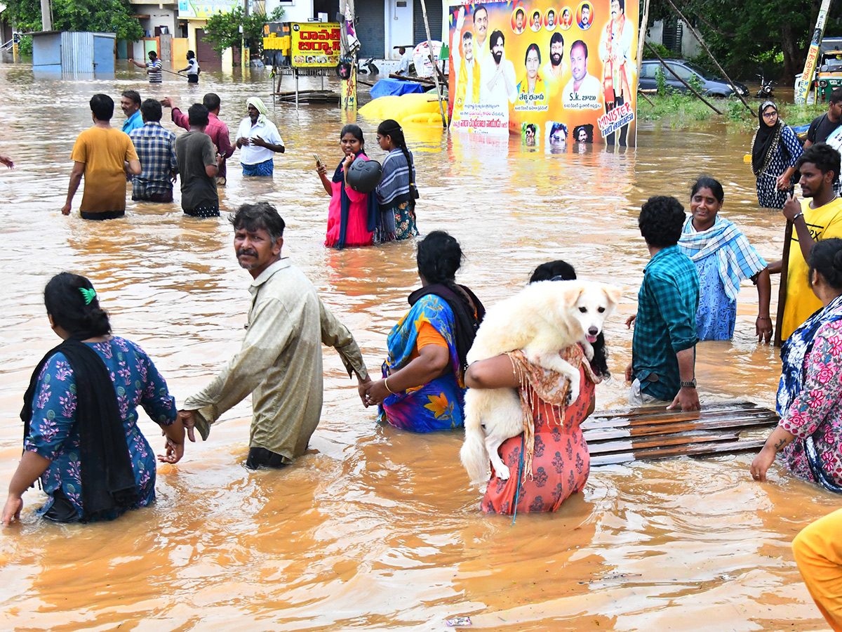 vijayawada Heavy floods today42