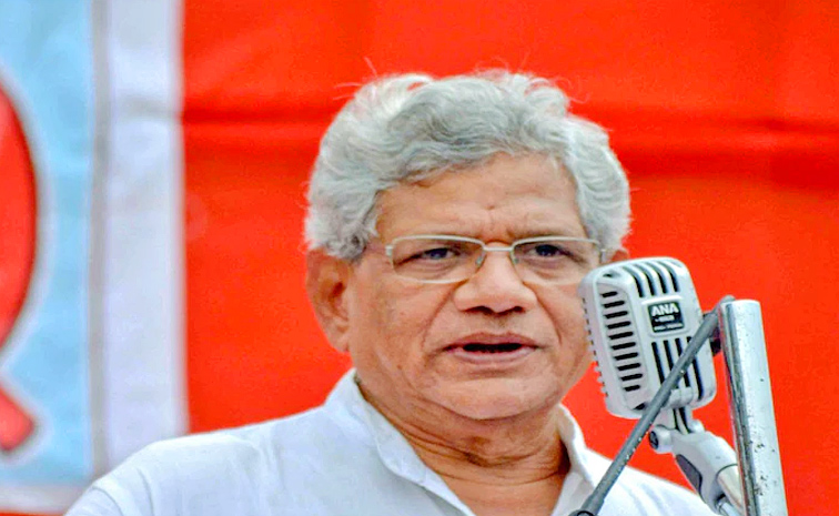 Veteran CPI(M) leader Sitaram Yechury passes away File Photos8