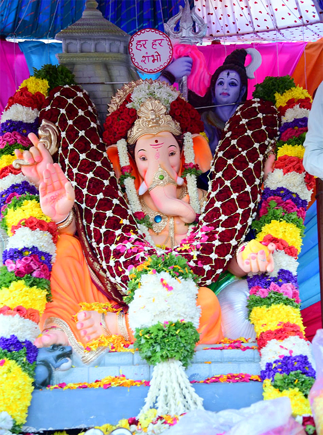 Vinayaka Nimajjanam 2024 at Anantapur Photos15