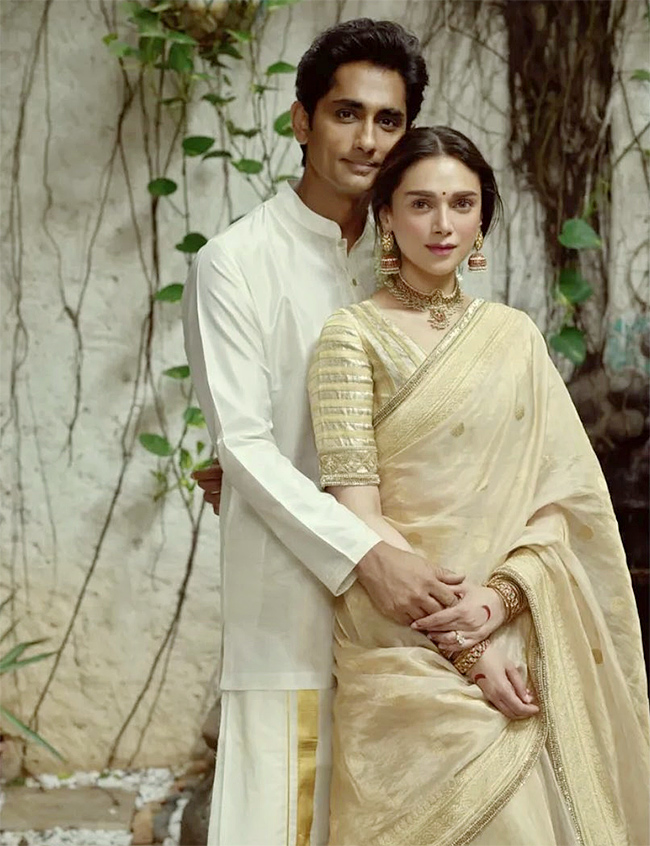 Aditi Rao Hydari and Siddharth married in an intimate ceremony15