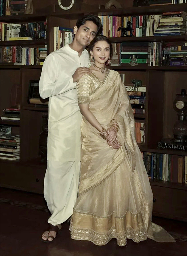 Aditi Rao Hydari and Siddharth married in an intimate ceremony16