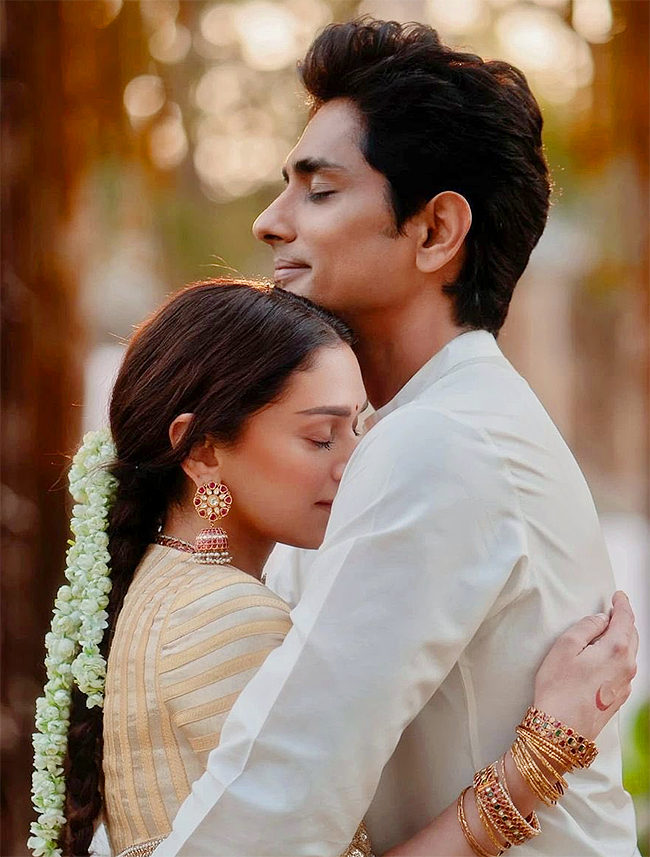 Aditi Rao Hydari and Siddharth married in an intimate ceremony5