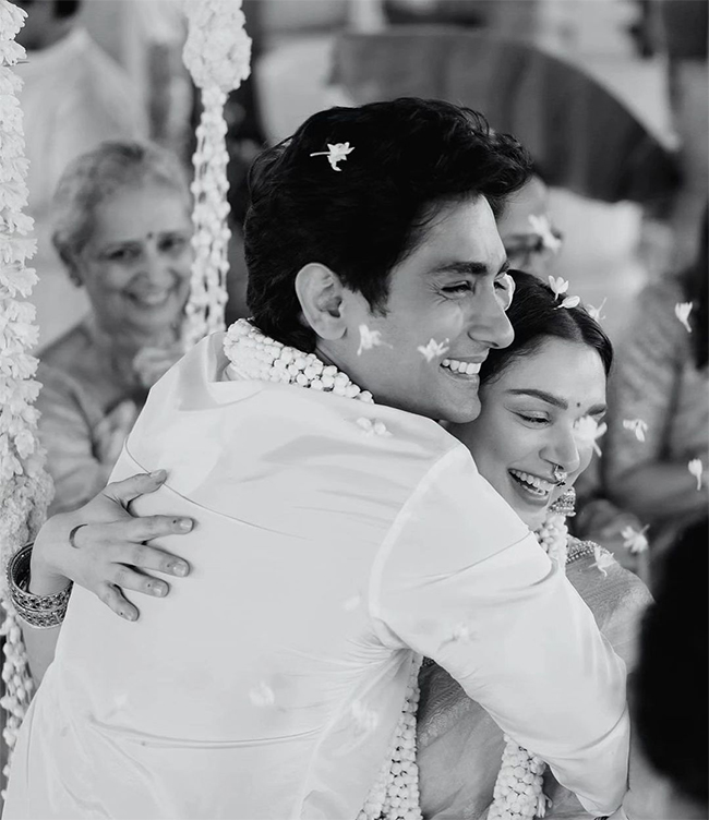 Aditi Rao Hydari and Siddharth married in an intimate ceremony6