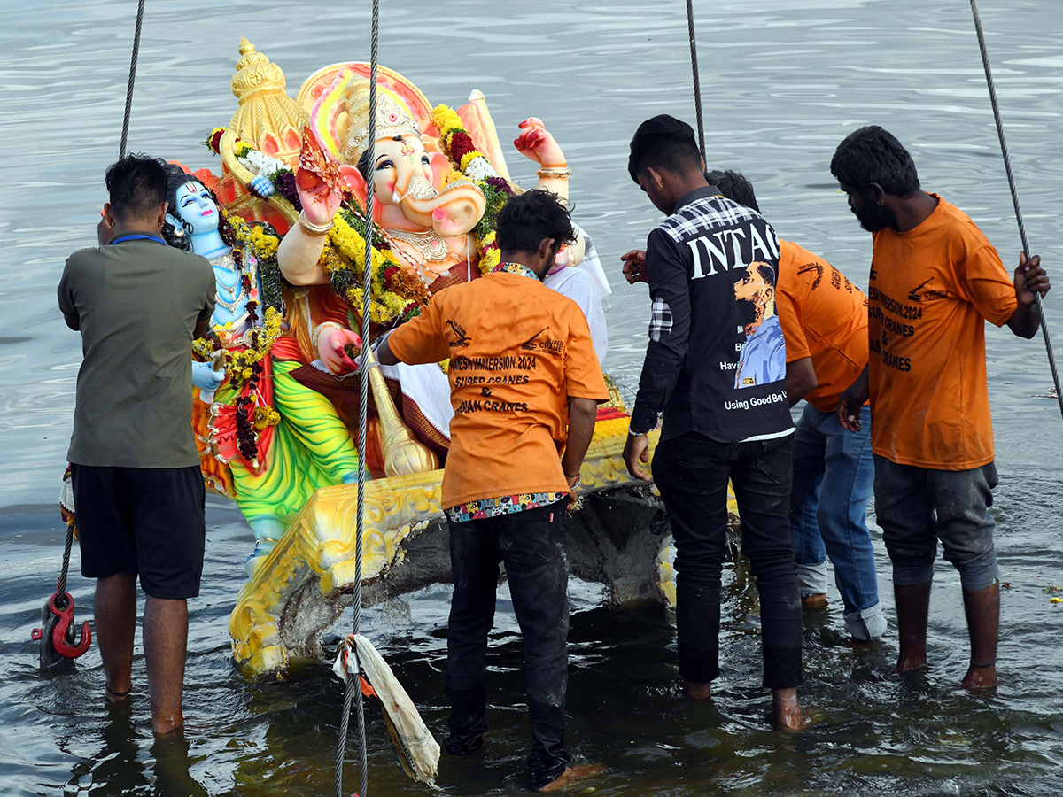 Ganesh Nimajjanam at Tank Bund Hyderabad Photos2