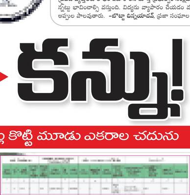 భూదాన్ భూములపై 1