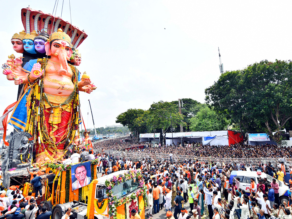 Khairatabad Ganesh Shobha Yatra 2024 Photos13