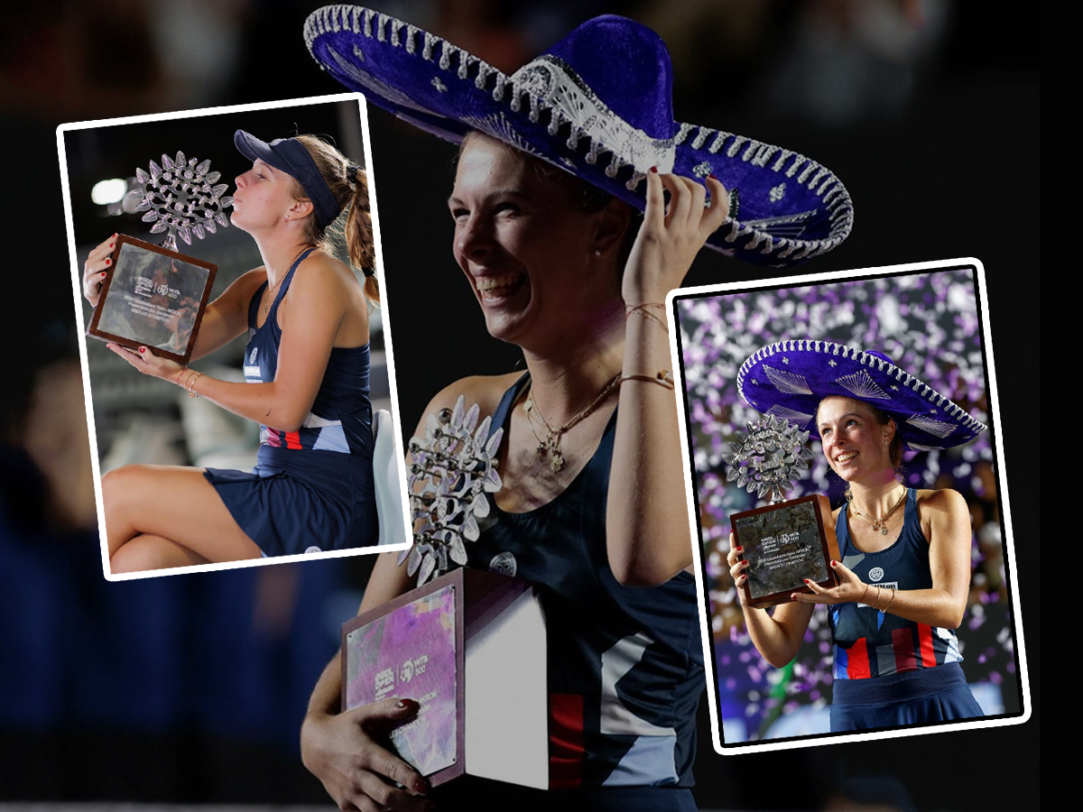 Poland Tennis Player Magdalena Frech Won GDL Open Event Photos Goes Viral1