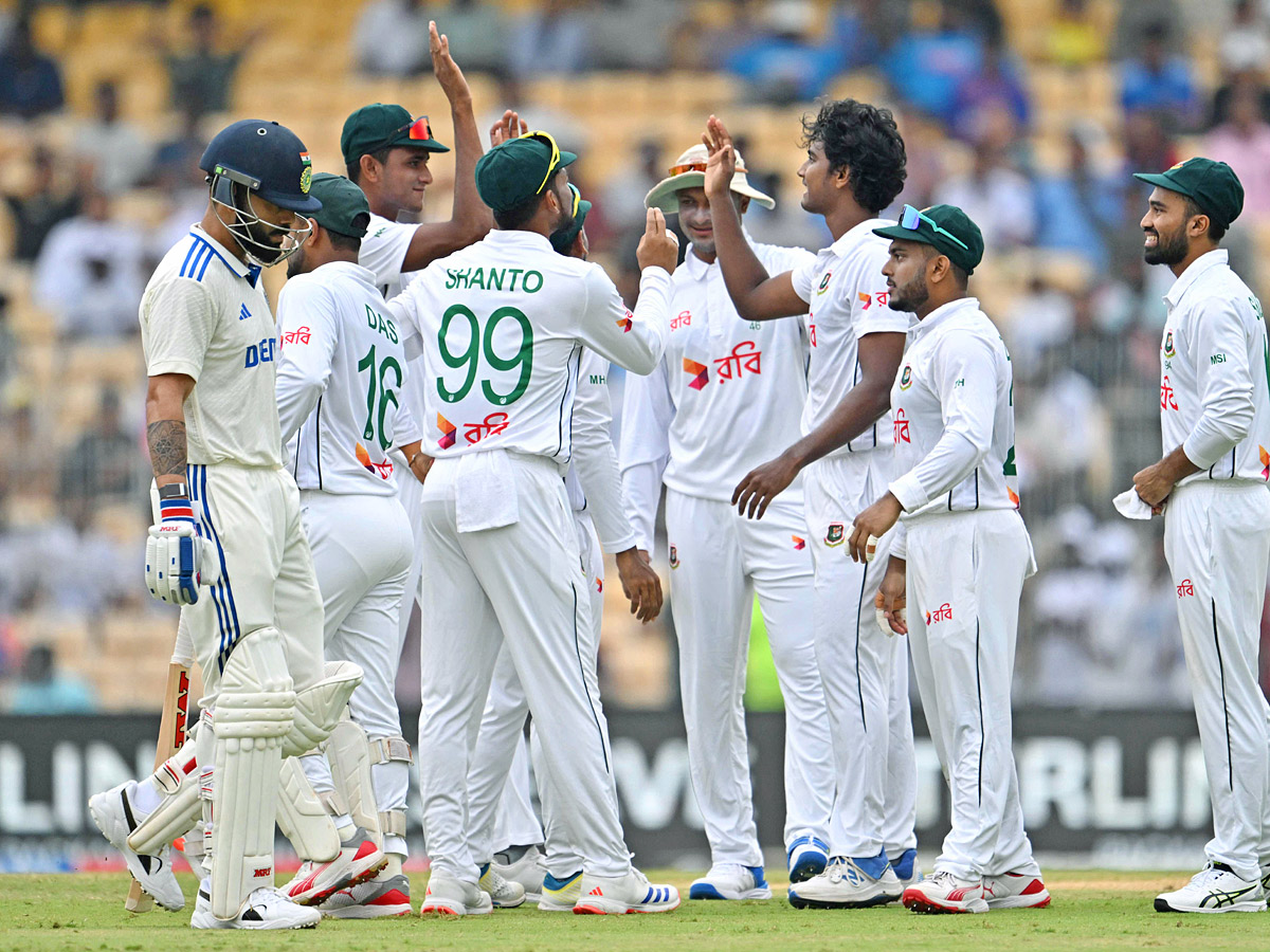 Ravichandran Ashwin, Ravindra Jadeja shine to chances against Bangladesh Photos29