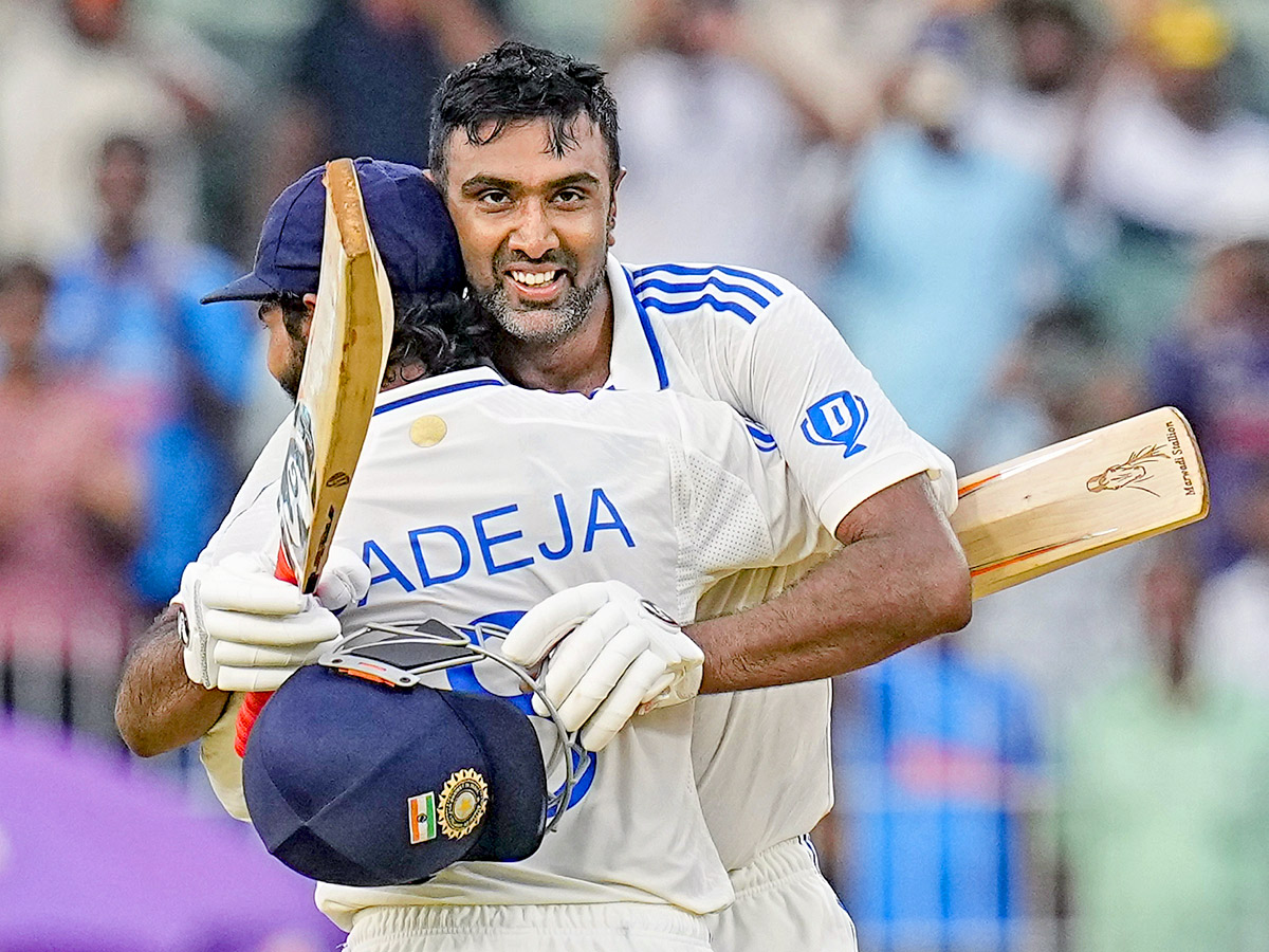 దంచి కొట్టిన అశ్విన్‌, జ‌డ్డూ.. తొలి రోజు భార‌త్‌దే (ఫోటోలు ...