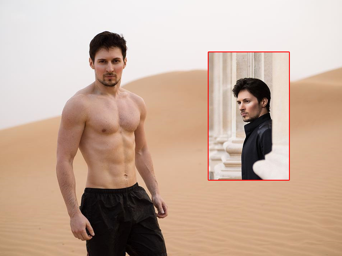 Telegram CEO Pavel Durov heroic physique1