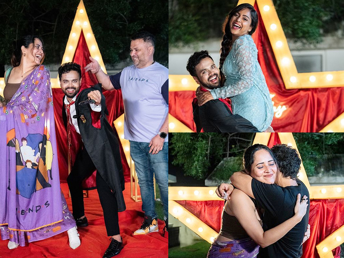 Stars Attend Youtuber Nikhil Birthday Celebrations Photos1