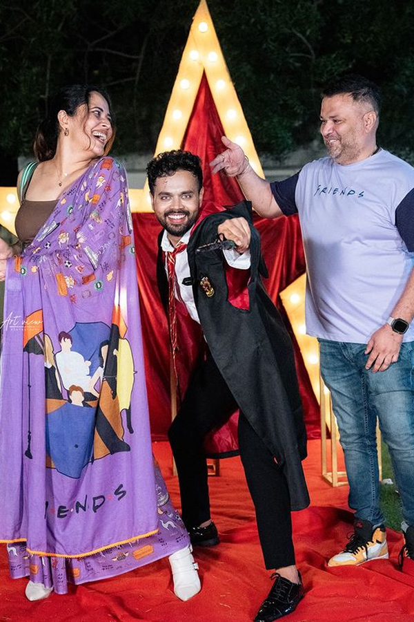 Stars Attend Youtuber Nikhil Birthday Celebrations Photos5