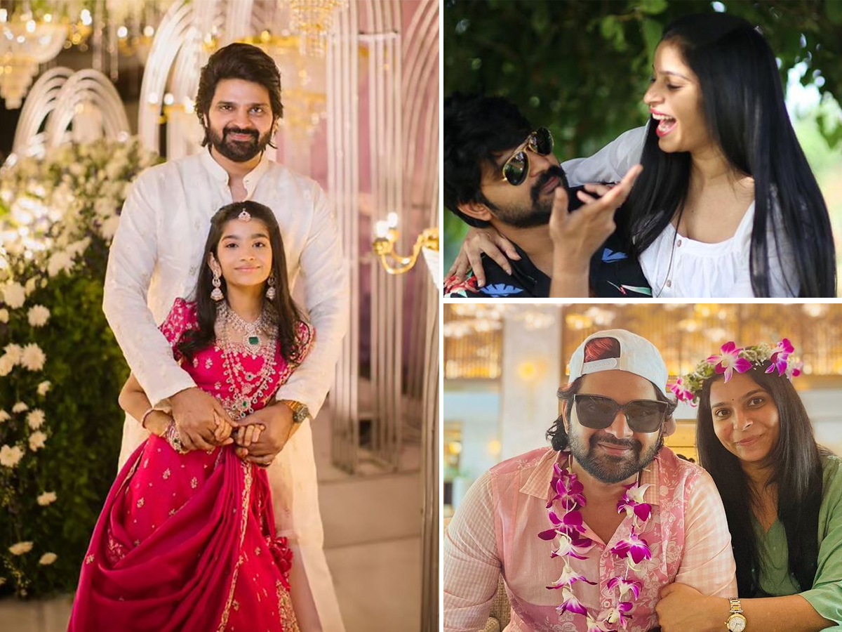 Tollywood Actor Sree Vishnu Wife And Family Photos1
