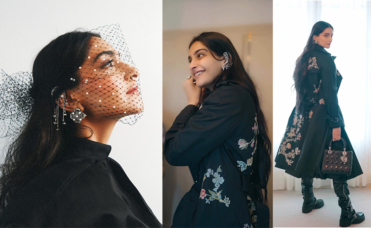 Paris Fashion Week 2024: Sonam Kapoor Shines In Black Dior Dress1