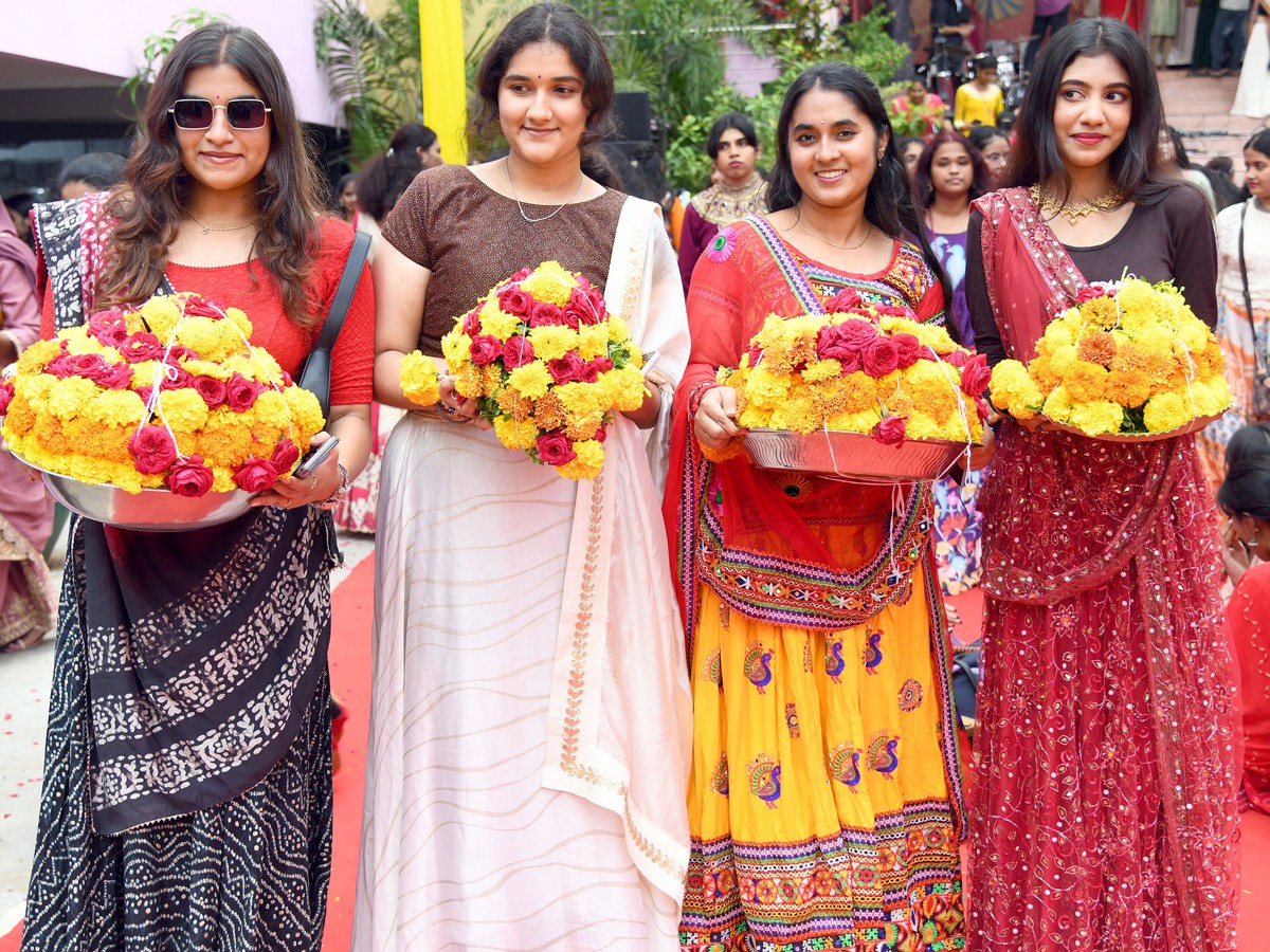 Dussehra Celebrations At Villa Marie College In Somajiguda Photos Viral16