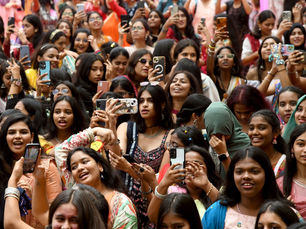 Dussehra Celebrations At Villa Marie College In Somajiguda Photos Viral20