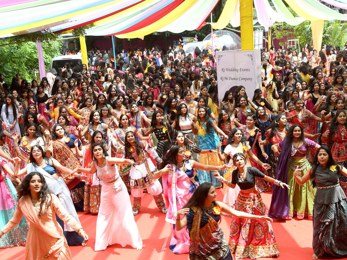 Dussehra Celebrations At Villa Marie College In Somajiguda Photos Viral22
