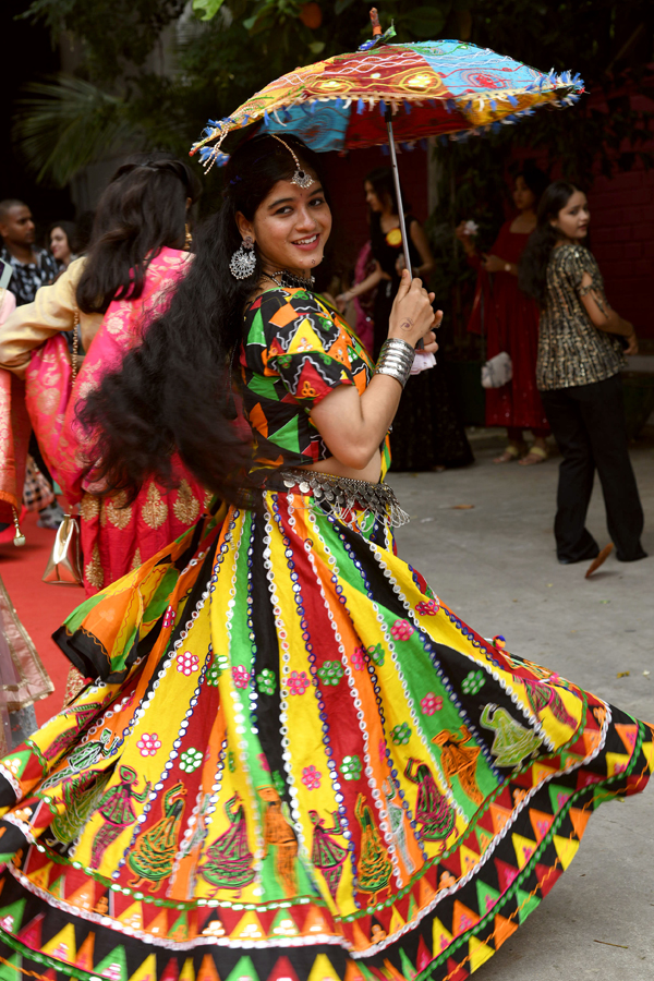 Dussehra Celebrations At Villa Marie College In Somajiguda Photos Viral7