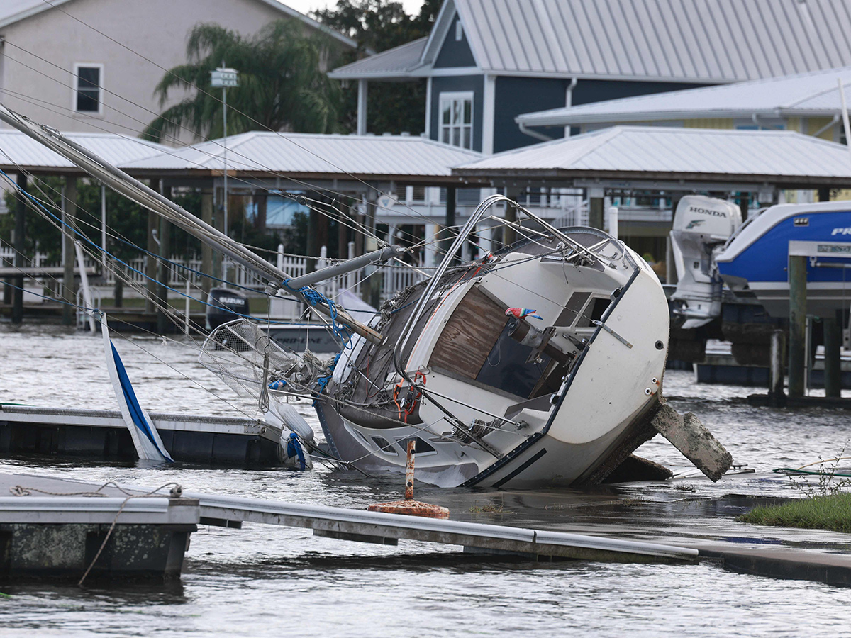Steinhatchee damage after Hurricane Helene Photos1