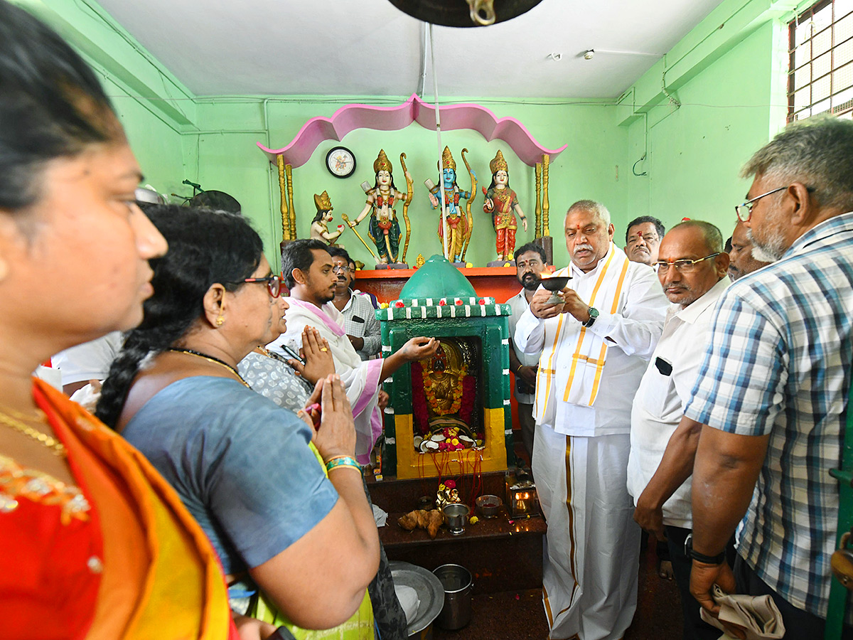 YSRCP Leaders Statewide Temple Pooja Photos17