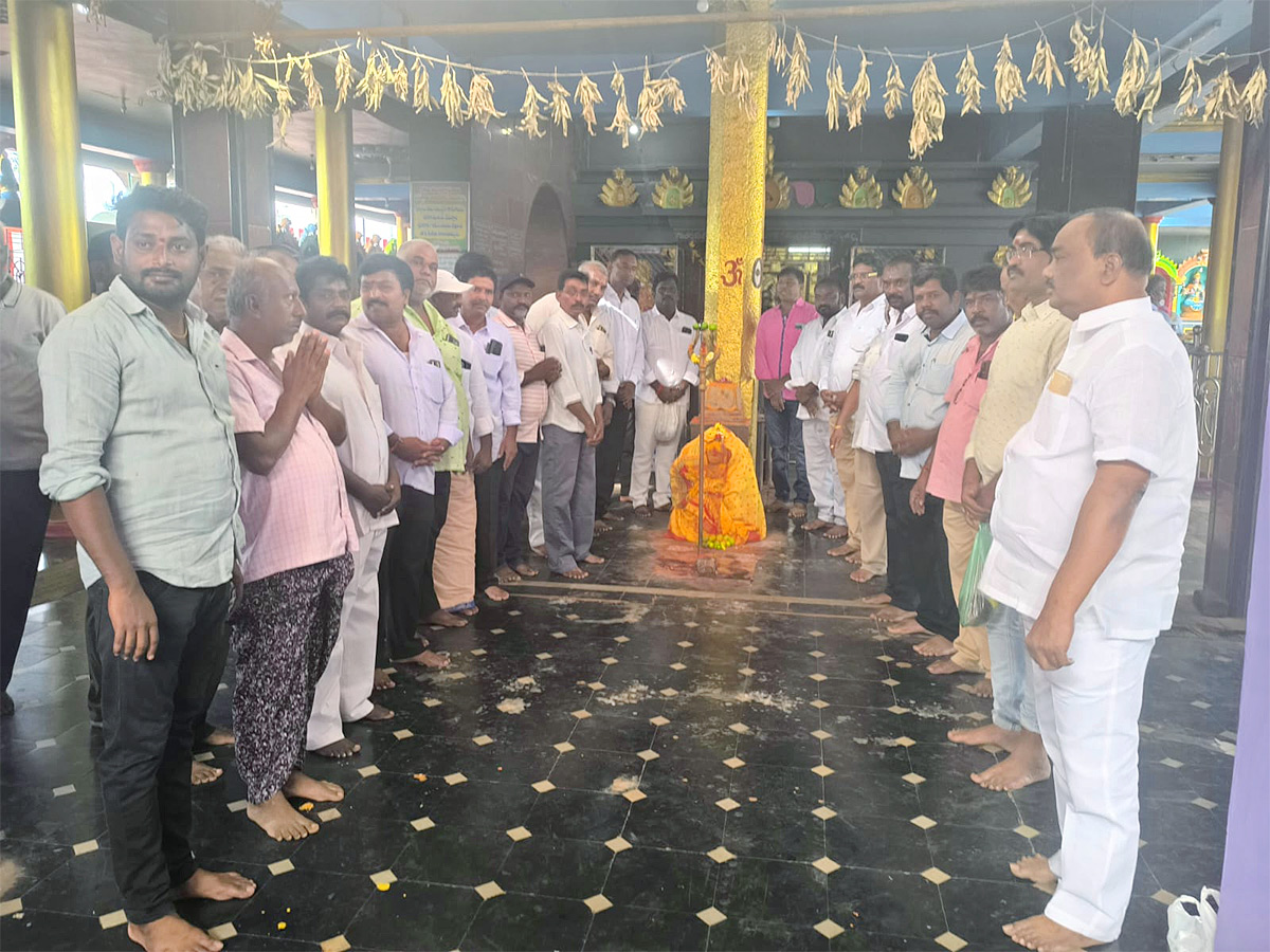 YSRCP Leaders Statewide Temple Pooja Photos21