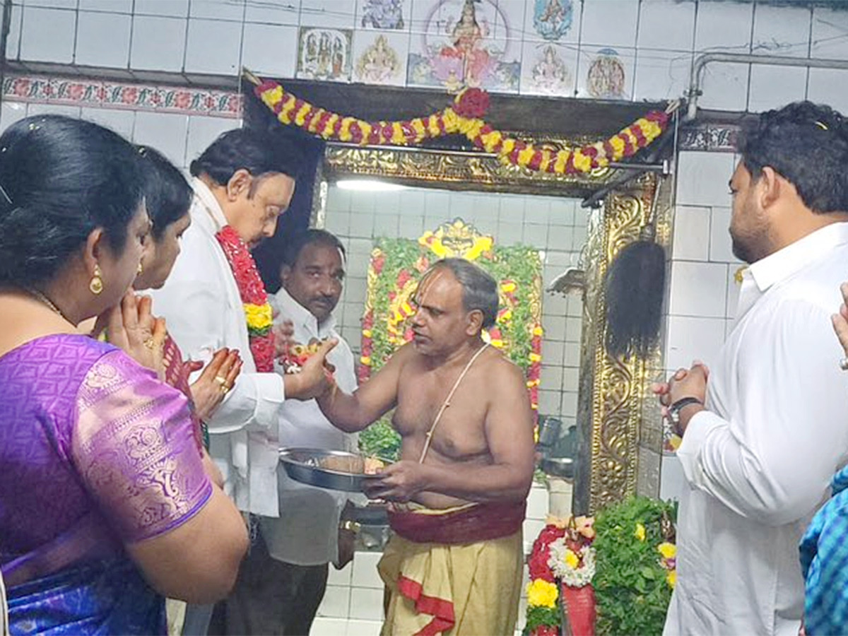 YSRCP Leaders Statewide Temple Pooja Photos8