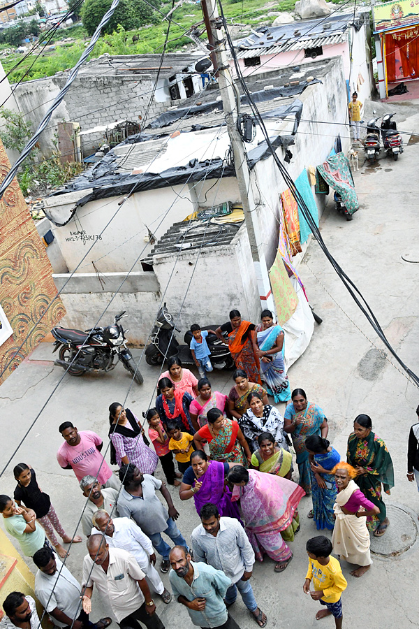 Double Bedroom Beneficiaries oppose allotment of houses to Musi project oustees Photos6