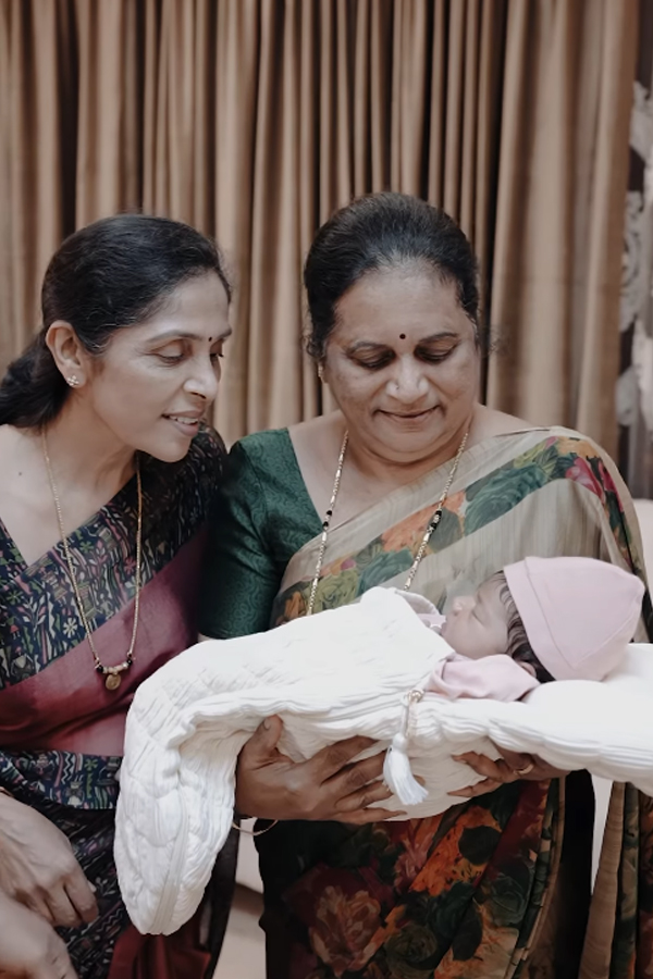 Kannada Heroine Milana Nagaraj Gave Birth To Baby Girl Photos Viral15
