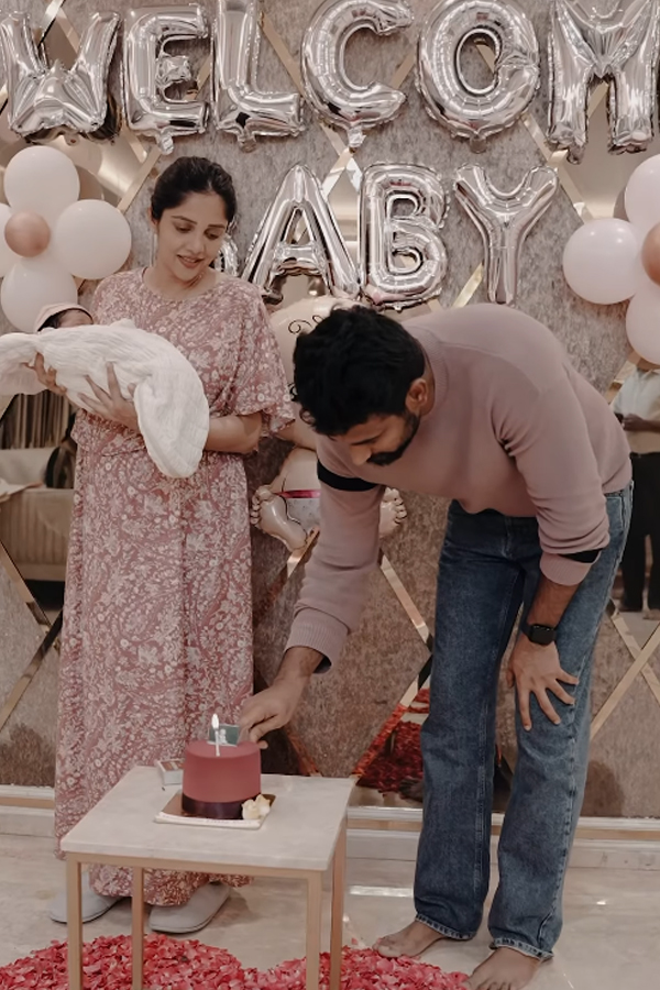 Kannada Heroine Milana Nagaraj Gave Birth To Baby Girl Photos Viral26