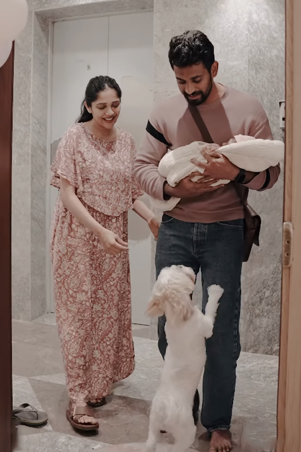 Kannada Heroine Milana Nagaraj Gave Birth To Baby Girl Photos Viral5