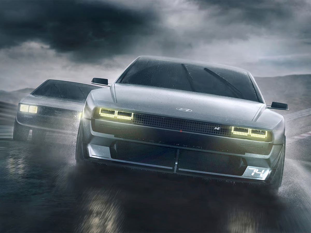 Hyundai zero emissions N Vision 74 concept car first appearance4