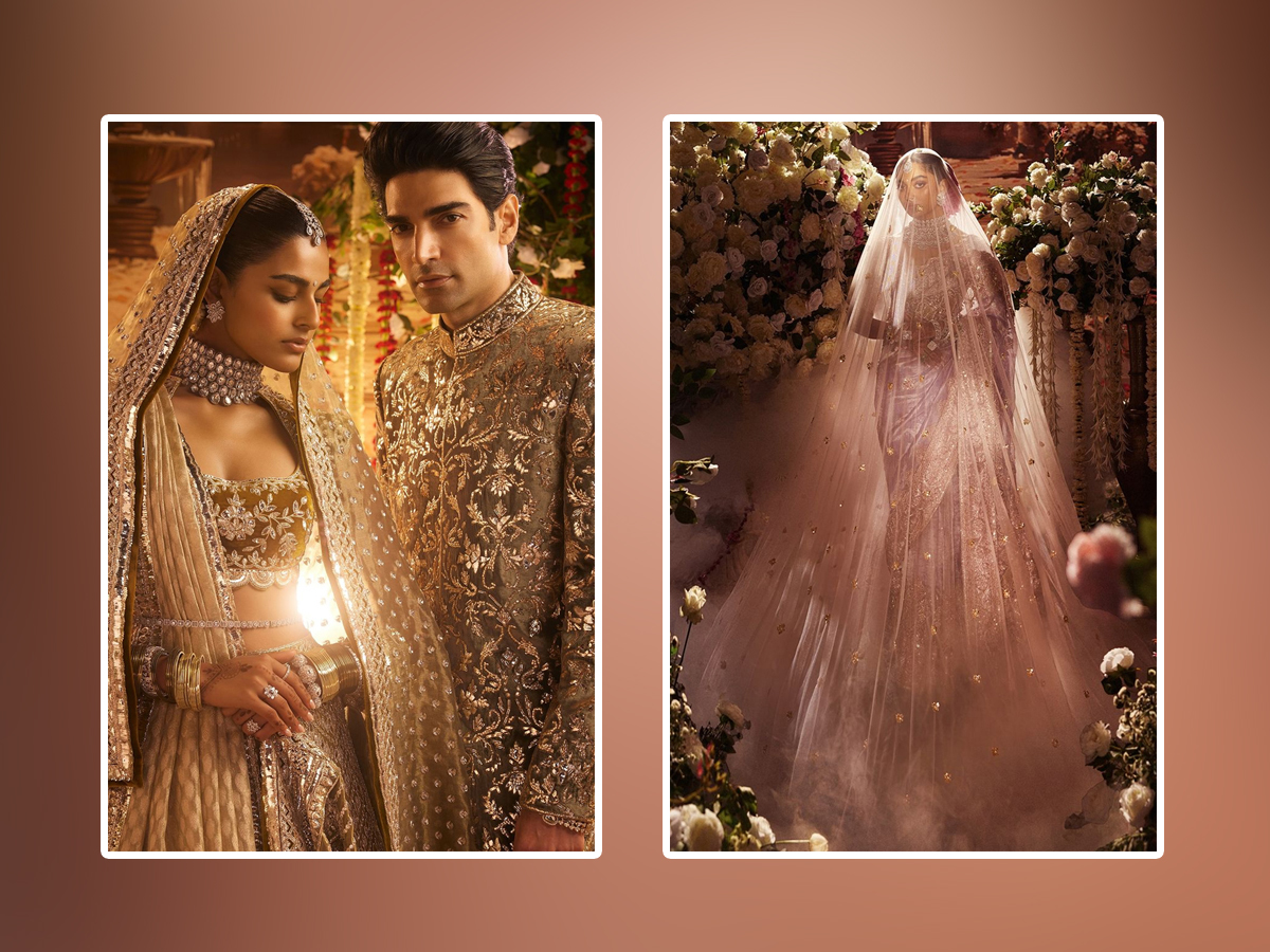 Manish Malhotra's Amazing Dreamy Wedding Couple Outfits1