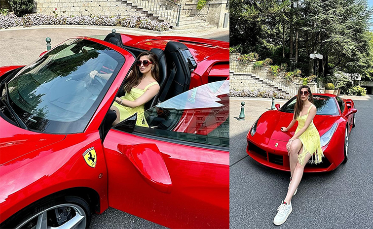 Actress Raai Laxmi Switzerland Trip Photos Goes Viral1