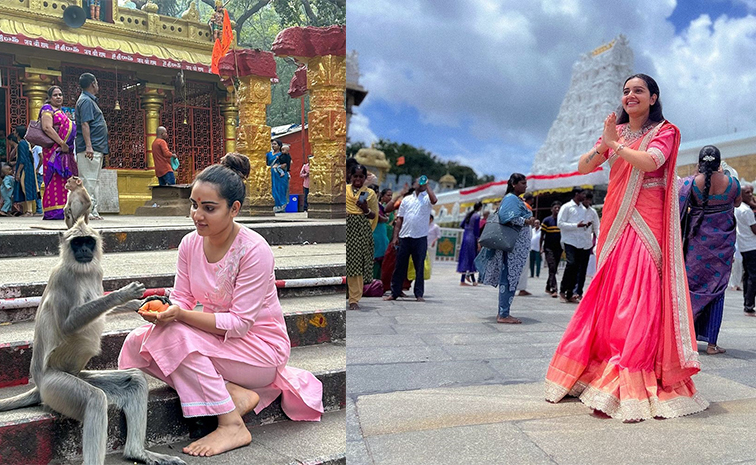 Actress sonia singh visits Tirumala Tirupati Devasthanam photos viral1