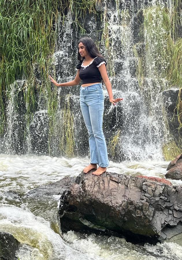 Youth Dangerously Taking Photos At Pedda Amberpet Water Falls9