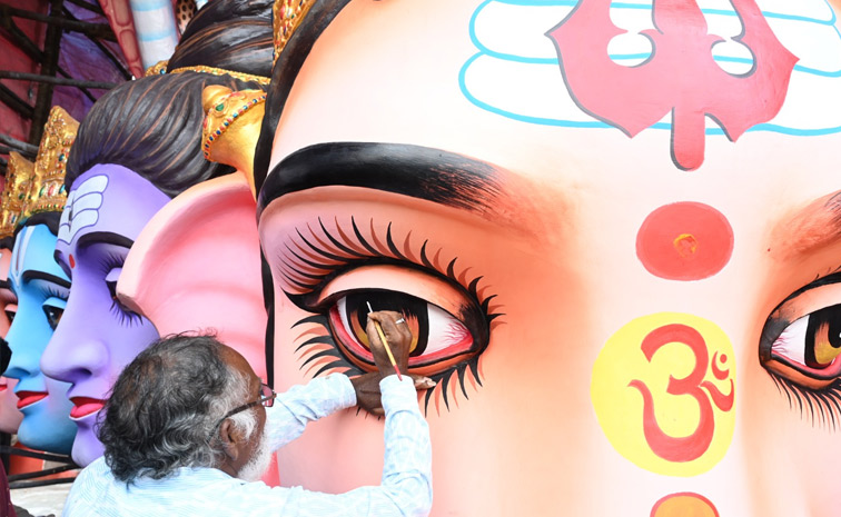  Khairatabad Ganesh eye painting 2024 photos9