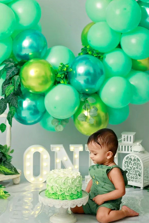 Serial Actress Lahari Son first birthday celebrations Photos10
