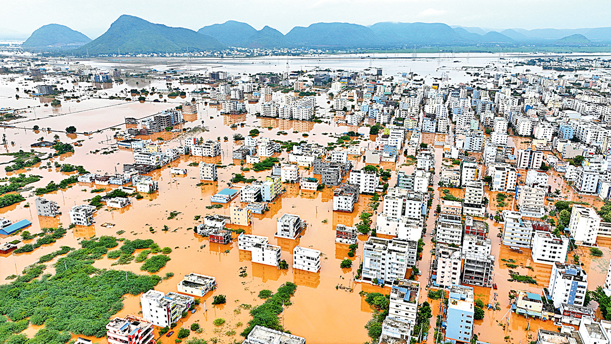 vijayawada budameru floods1