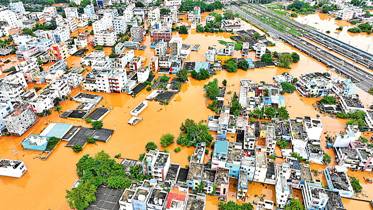 vijayawada budameru floods8