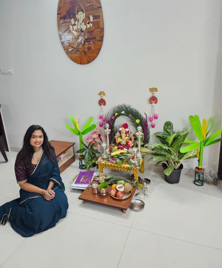 Vinayaka Chavithi 2024: Bigg Boss Fame Ariyana Glory Festive Vibes3