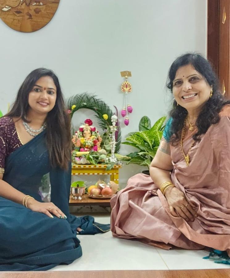 Vinayaka Chavithi 2024: Bigg Boss Fame Ariyana Glory Festive Vibes4