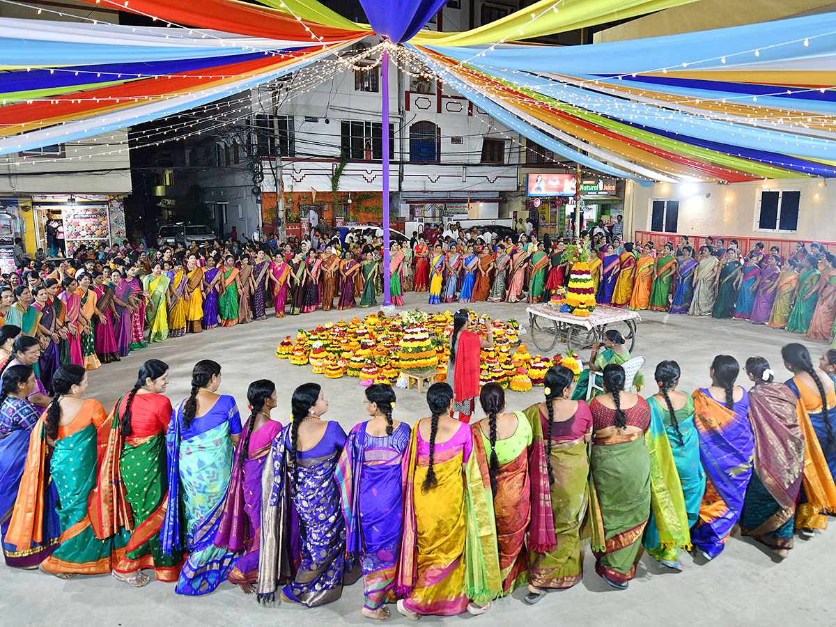 Bathukamma Festival 2024 Begins at Kukatpally12