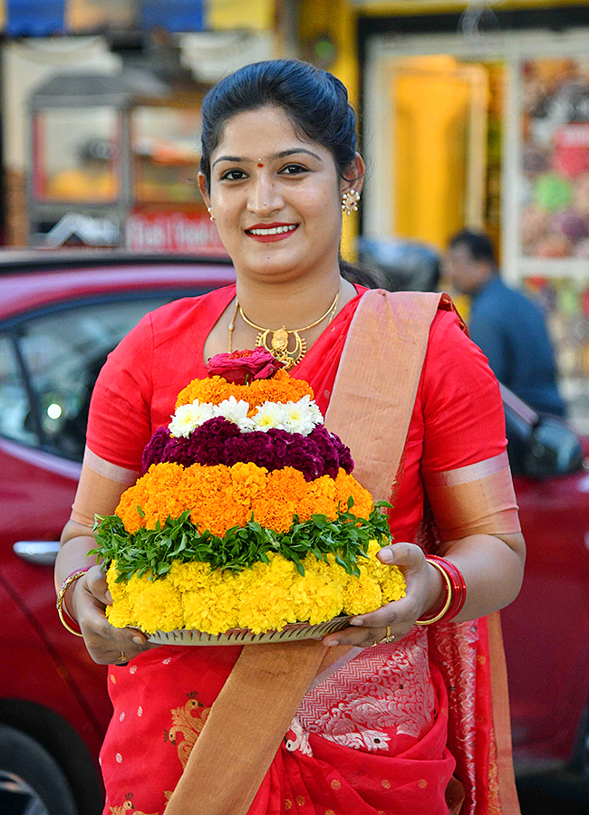 Bathukamma Festival 2024 Begins at Kukatpally20