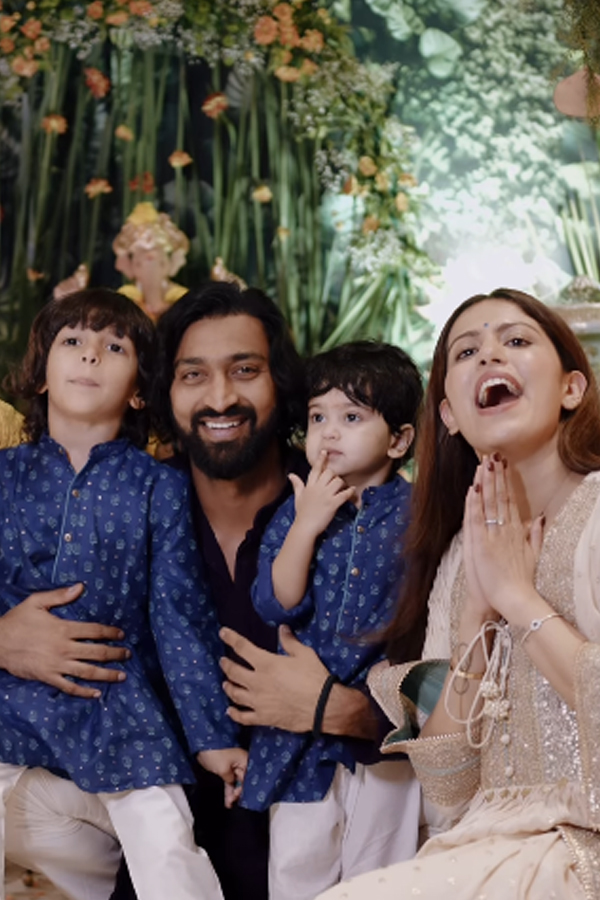 Hardik Pandya's Son Agastya With Krunal Pandya12
