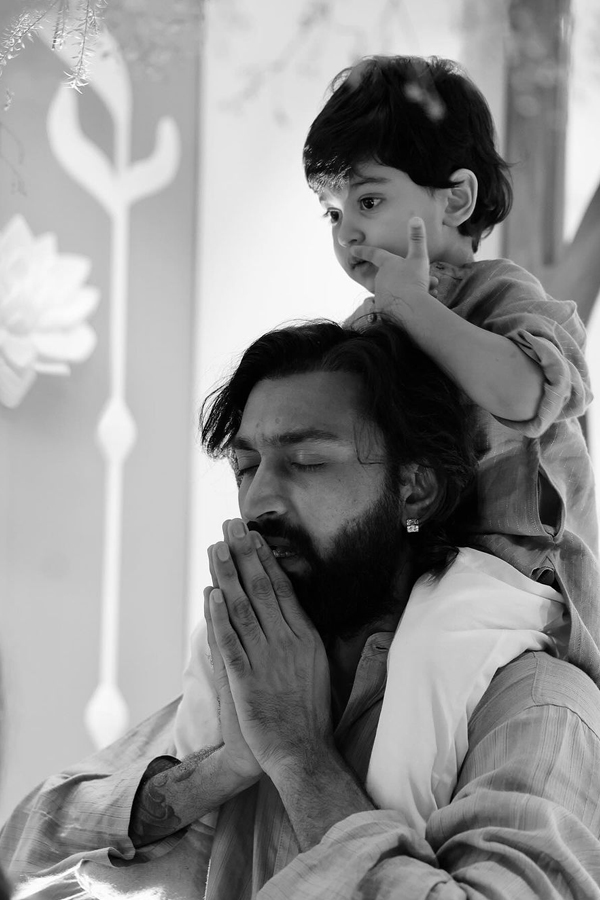 Hardik Pandya's Son Agastya With Krunal Pandya5