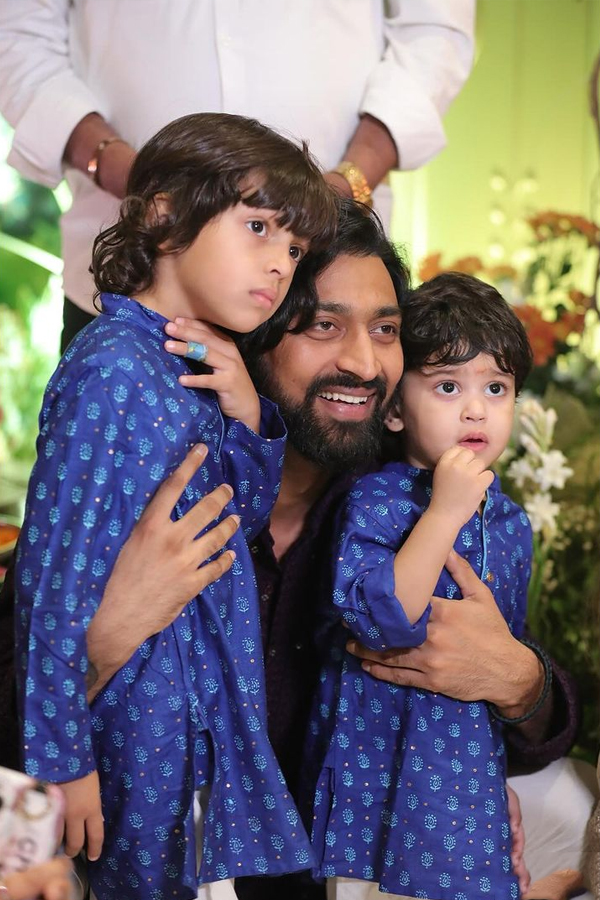 Hardik Pandya's Son Agastya With Krunal Pandya9